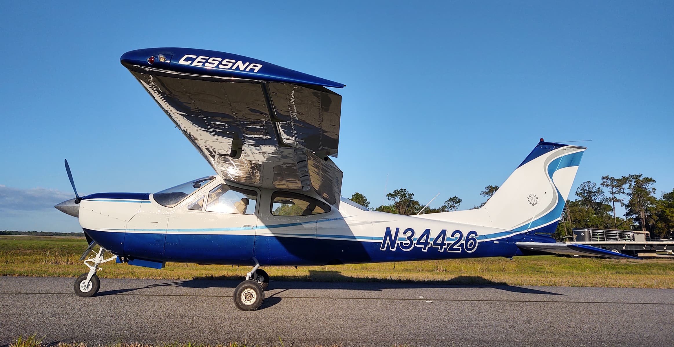 High gloss aircraft finish